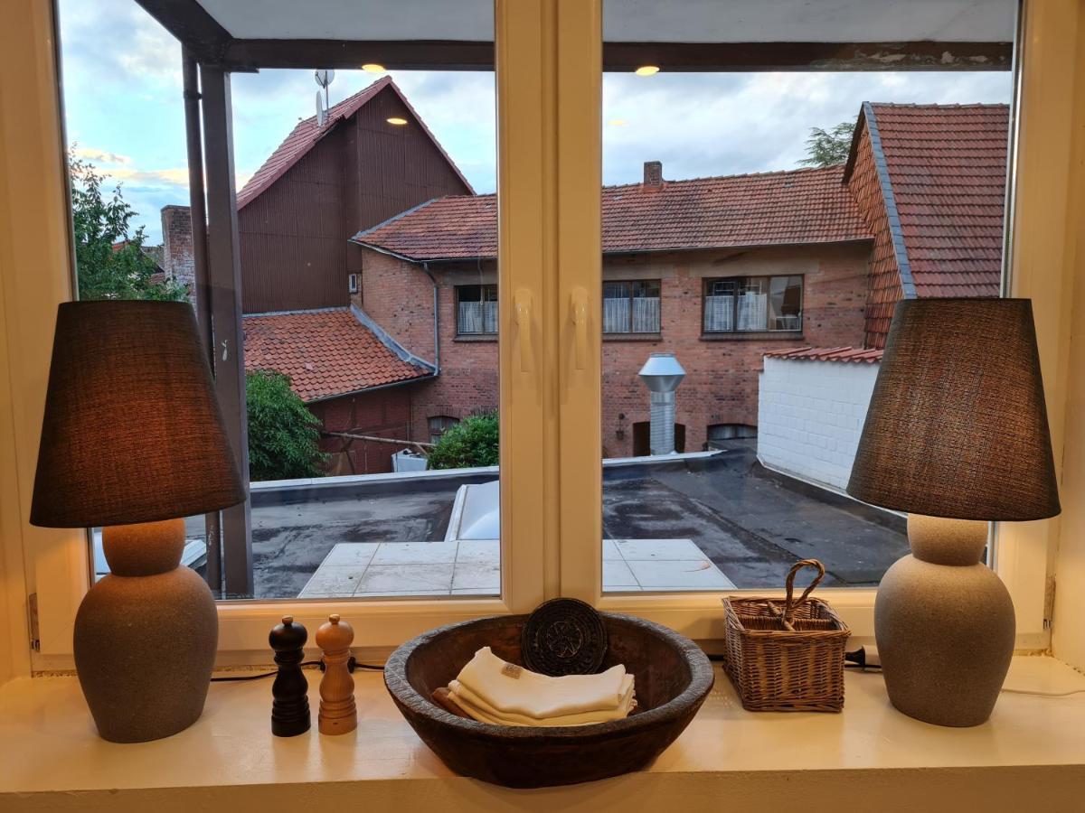 Wohnung In Der Fussgaengerzone Mit Finca Flair Einbeck Exterior foto